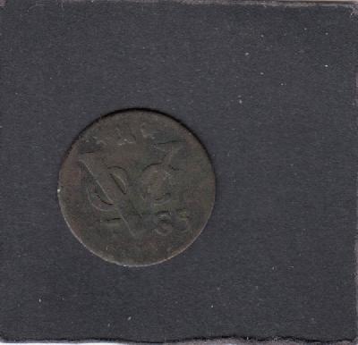 Beschrijving: Duit V.O.C. ZEELAND S196